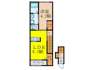 シャングリラ.ⅰの物件間取画像